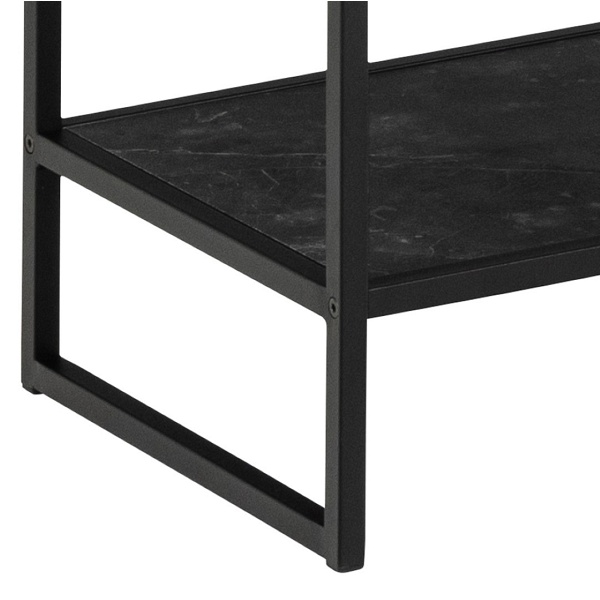 Regał Strington czarny - ACTONA